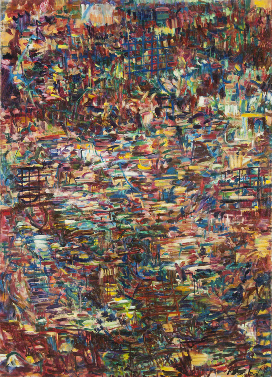 &ldquo;&hellip;canvas where a thousand ghosts are flung&hellip;&rdquo; (Baudelaire)